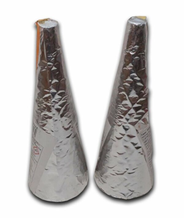 Cono Pirotecnico Argento ZX8115 Gold Dragon