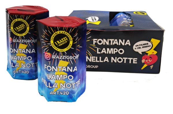 FONTANA LAMPO NELLA NOTTE 420