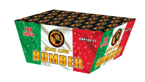 Cassetta Pirotecnica a Ventaglio BOMBER ECCP49-1.2-3 49 LANCI 30*36*225*