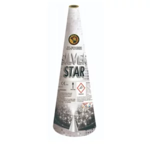 Cono Pirotecnico Silver Star 13" 33 cm 60 secondi F2 JX-FC1302