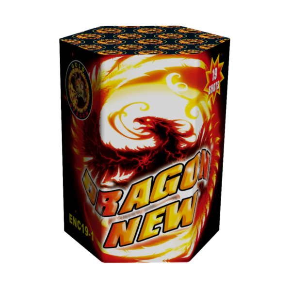 Cassetta Batteria Pirotecnica Dragon New 19 Lanci F2