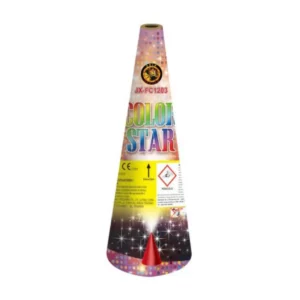 Cono Pirotecnico Golden Star 12" 30 cm 60 secondi F2 JX-FC1203