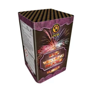 Cassetta Batteria Pirotecnica King Whistle Brocade 25 Lanci F2 JJXC38