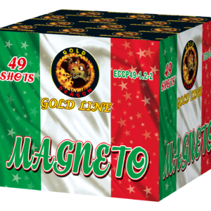 Cassetta Batteria Pirotecnica MAGNETO 50 Lanci