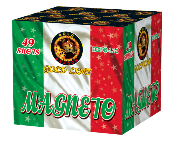 Cassetta Batteria Pirotecnica MAGNETO 50 Lanci