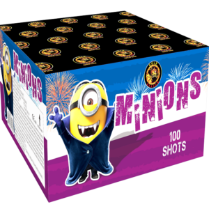 Cassetta Batteria Pirotecnica Minions 100 LANCI F2