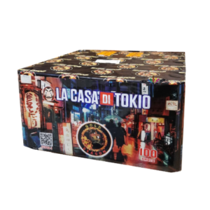 Cassetta Batteria Pirotecnica ECCP100-3 LA CASA DI TOKIO 100 LANCI