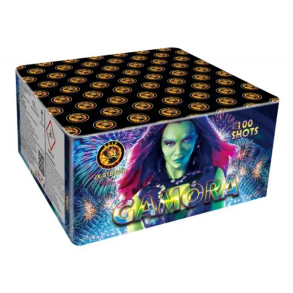 Cassetta Batteria Pirotecnica GAMORA 100 LANCI F2