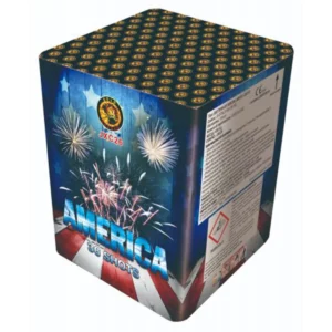 Cassetta Batteria Pirotecnica America 36 Lanci F2