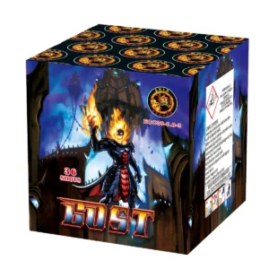 Cassetta Batteria Pirotecnica Ghost 36 Lanci F2