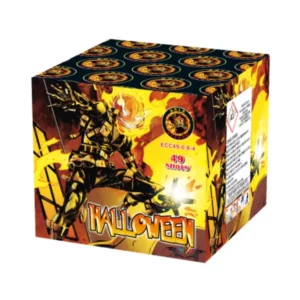 Cassetta Batteria Pirotecnica Halloween 49 Lanci F2