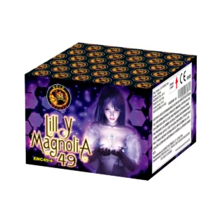 Cassetta Batteria Pirotecnica Lilly 49 Lanci F2
