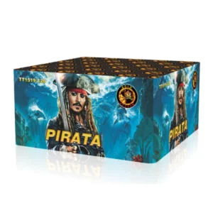 Cassetta Batteria Pirotecnica Pirata 100 LANCI F2