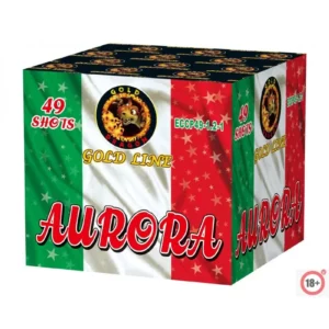 Cassetta Batteria Pirotecnica ECCP49-1.2-1 AURORA 50 Lanci
