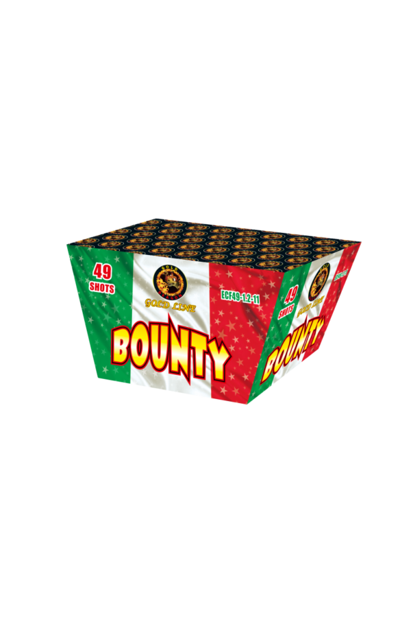 Cassetta Pirotecnica a ventaglio BOUNTY ENP49-21 49 LANCI 30*36*225*