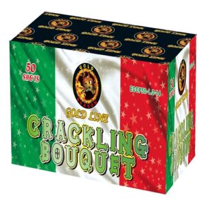 Cassetta Batteria Pirotecnica CRACKLING BOUQUET 50 Lanci