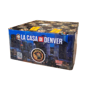 Cassetta Batteria Pirotecnica ECCP100-6 LA CASA DI DENVER 100 LANCI