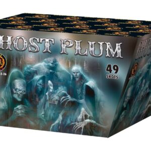 Cassetta Pirotecnica a ventaglio ECCP49-1.2-26 GHOST PLUM 49 LANCI 30*36*225*