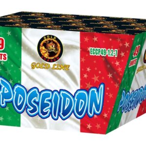 Cassetta Pirotecnica a ventaglio ENP49-16 POSEIDON 49 LANCI 30*36*225*